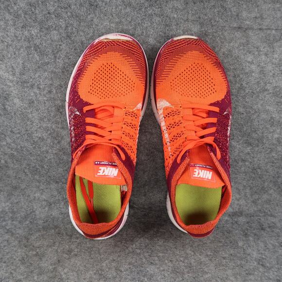 Nike Shoes Womens 8.5 Athletic Trainer Free Flyknit 4.0 Active Run Walk Sneaker - Picture 7 of 12